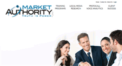 Desktop Screenshot of marketauthority.com