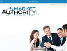 Tablet Screenshot of marketauthority.com